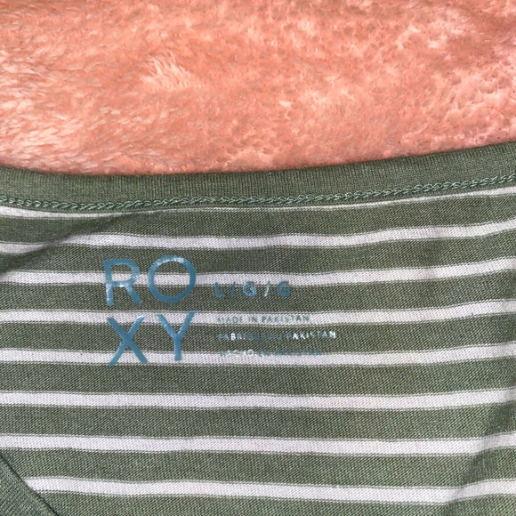 ROXY top stripe t-shirt short sleeve - Picture 2 of 7